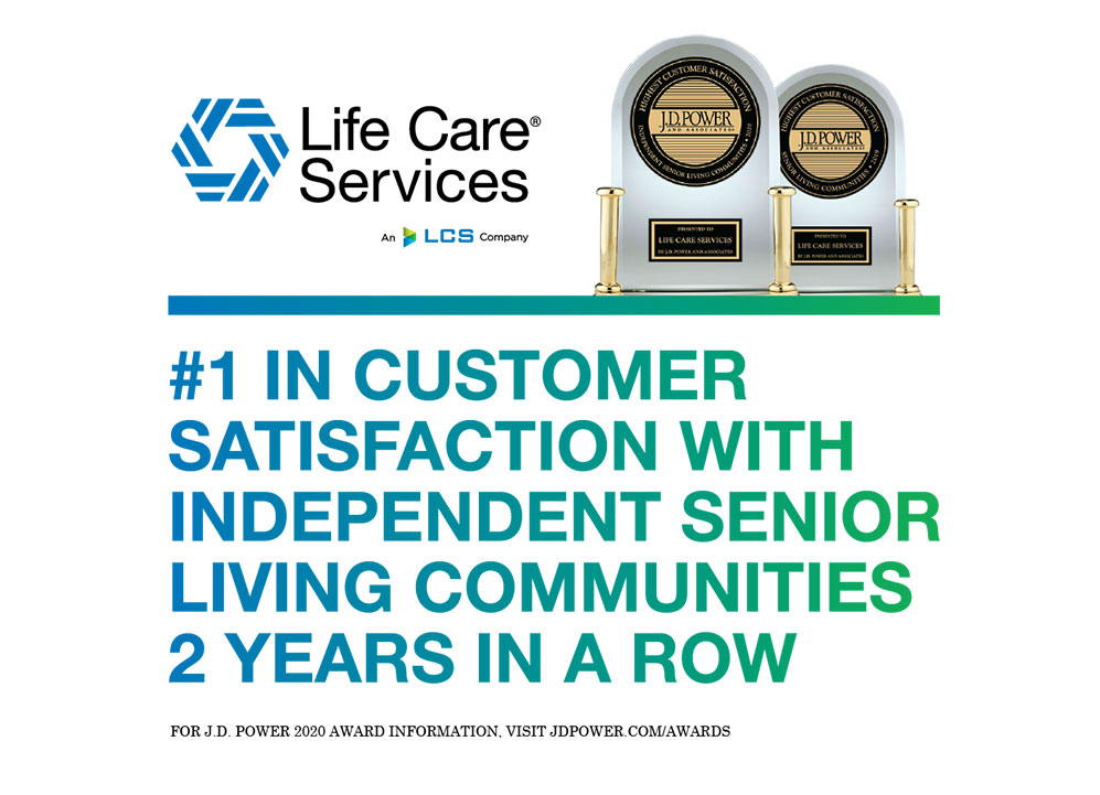 Life Care Services Ranked Highest in Customer Satisfaction among Independent Senior Living Communities Plantation Village